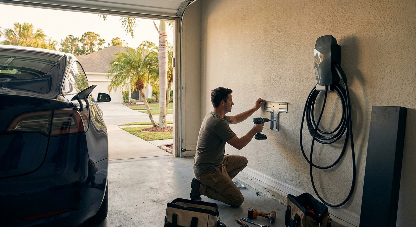 EV Charger Installation: What Tampa Homeowners Should Know Before They Buy